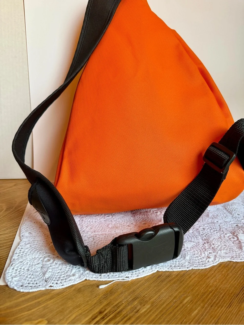 Vintage Cingular Wireless Body Glove Orange Sling Crossbody Bag Y2K Rare